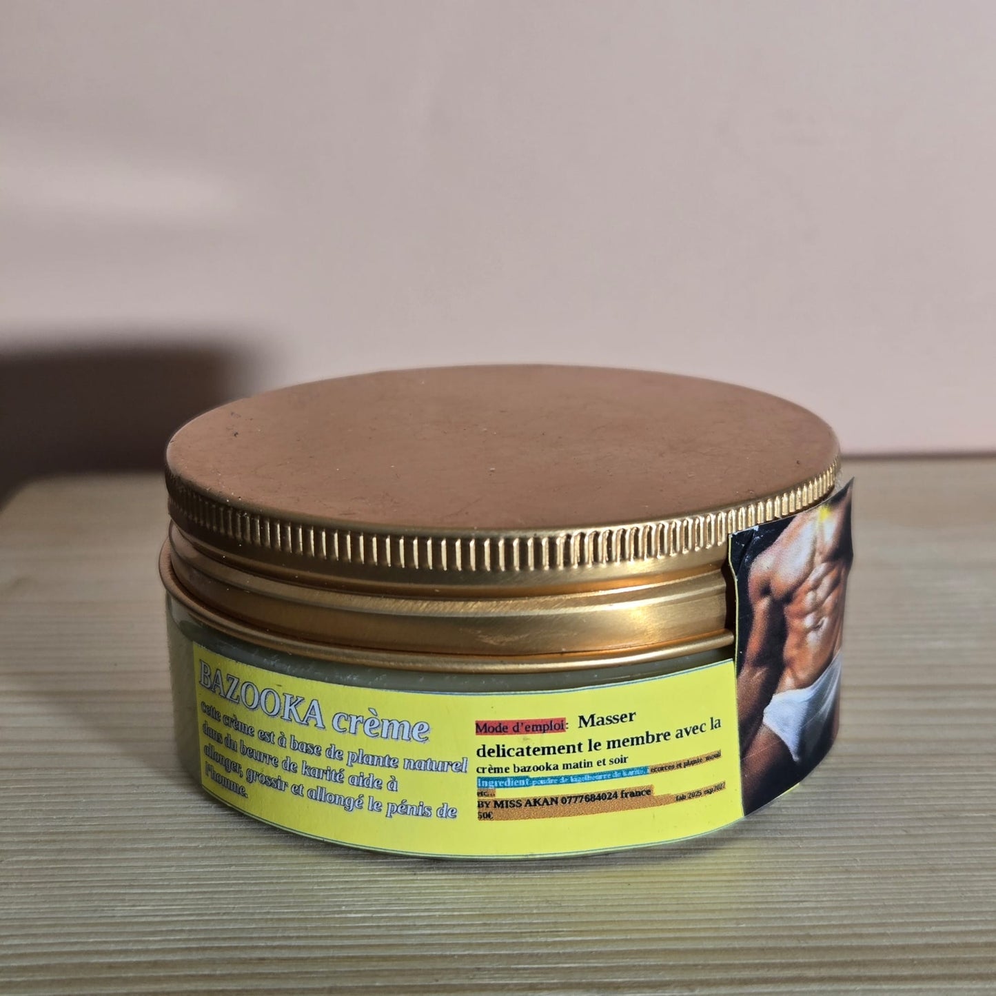 Bazooka cream and powder set
