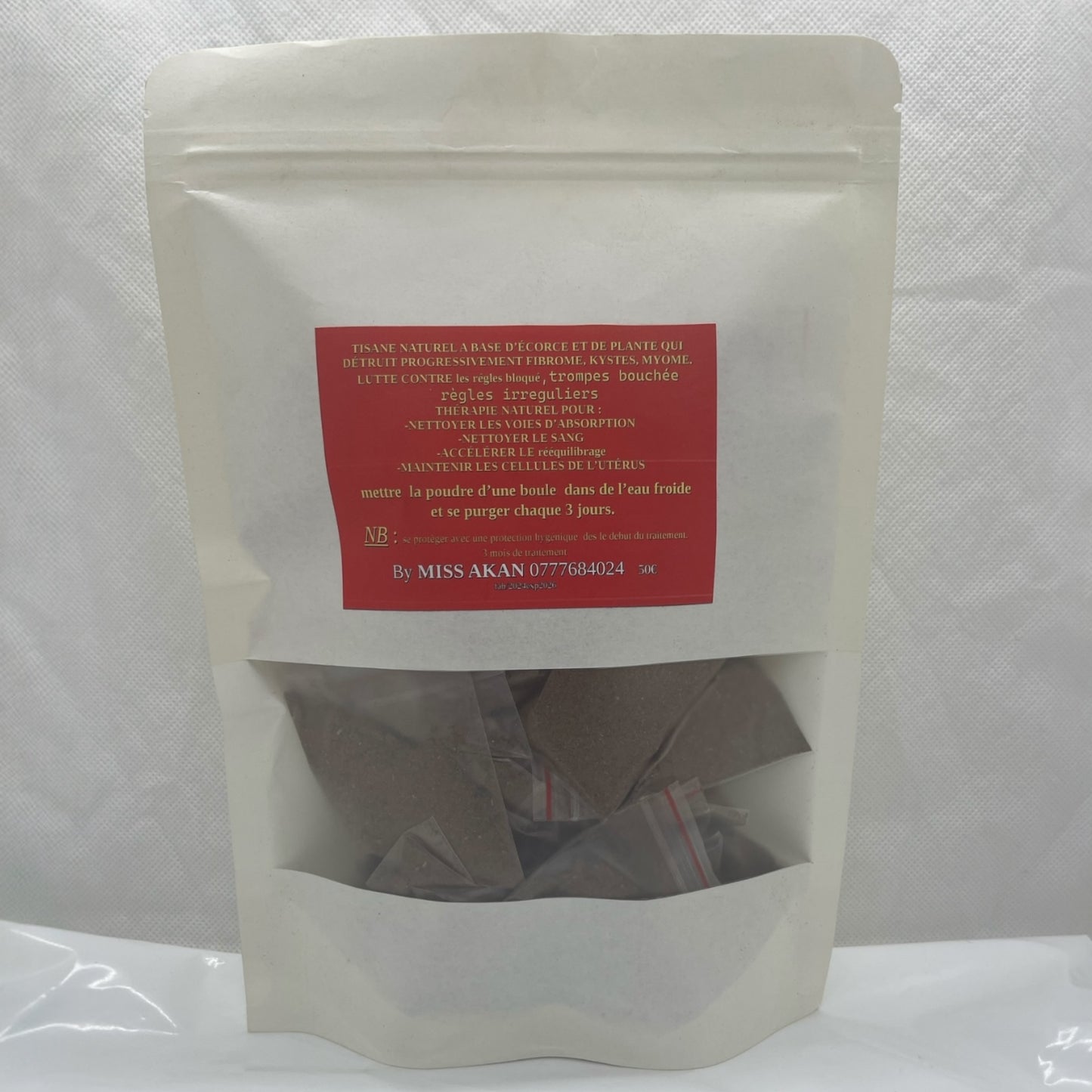 NATURAL HERBAL TEA MADE FROM BARK AND PLANT