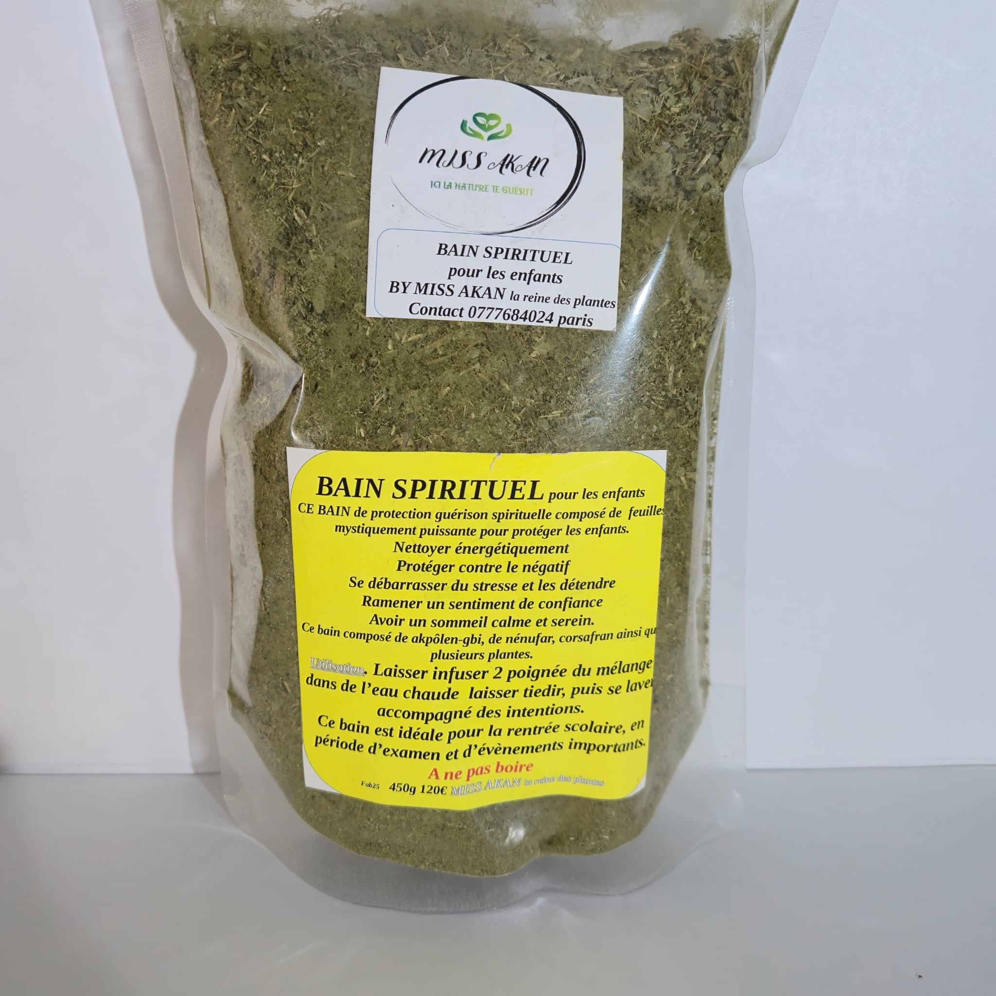 BAIN SPIRITUEL POUR ENFANTS