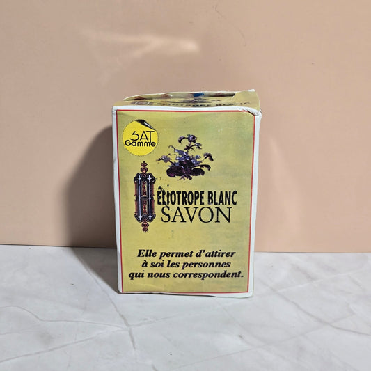 Savon eliotrope blanc