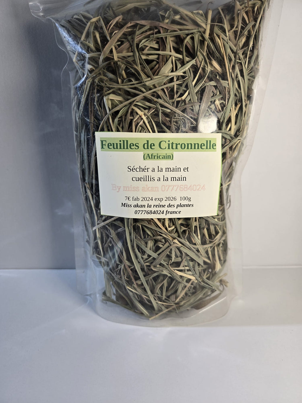 Feuille de citronnelle