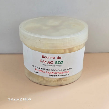 Beurre de cacao