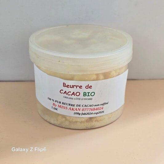 Beurre de cacao