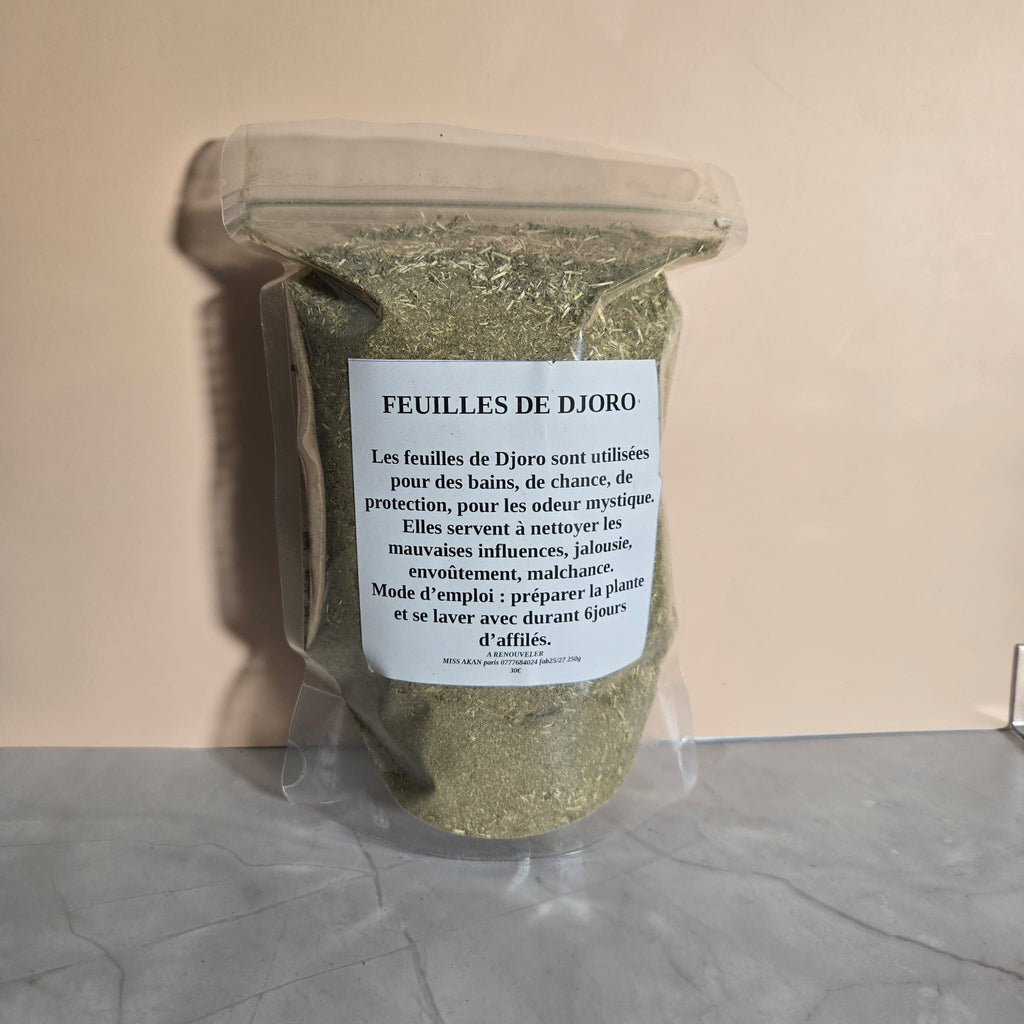 Feuille de djoro poudre