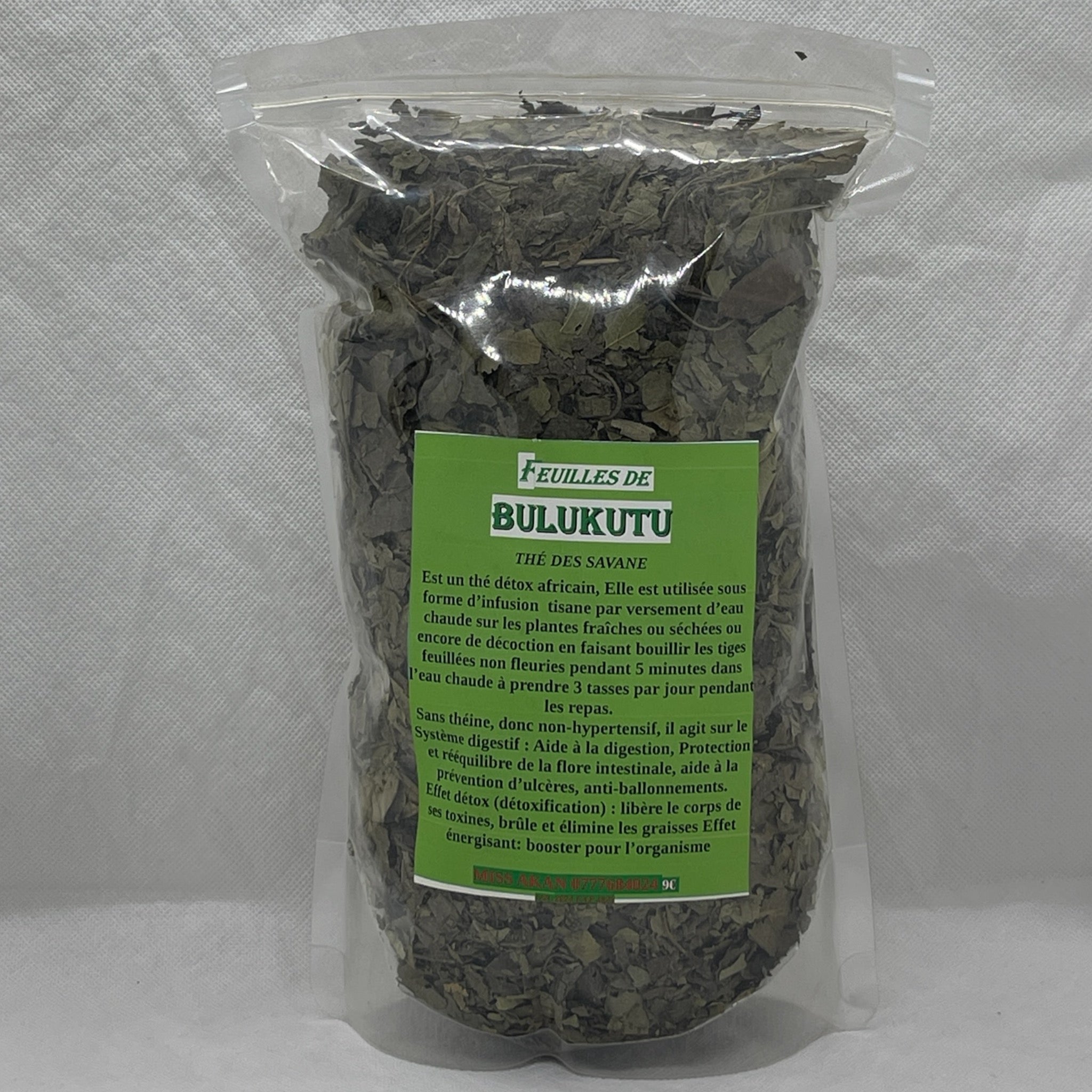 Bulukutu leaves or savannah tea