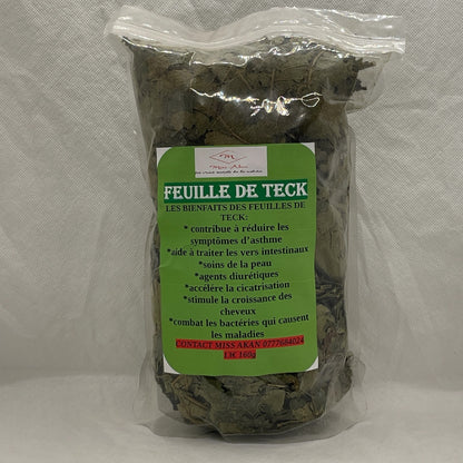 Feuille de teck